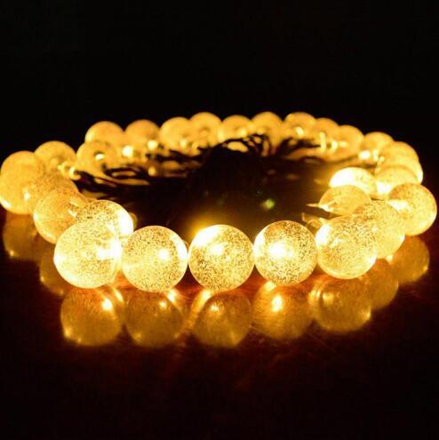 Crystal solar power of the led lamp string lights Christmas lights solar garden outdoor decoration for Christmas Crystal solar power of the led lamp string lights Christmas lights solar garden outdoor decoration for Christmas